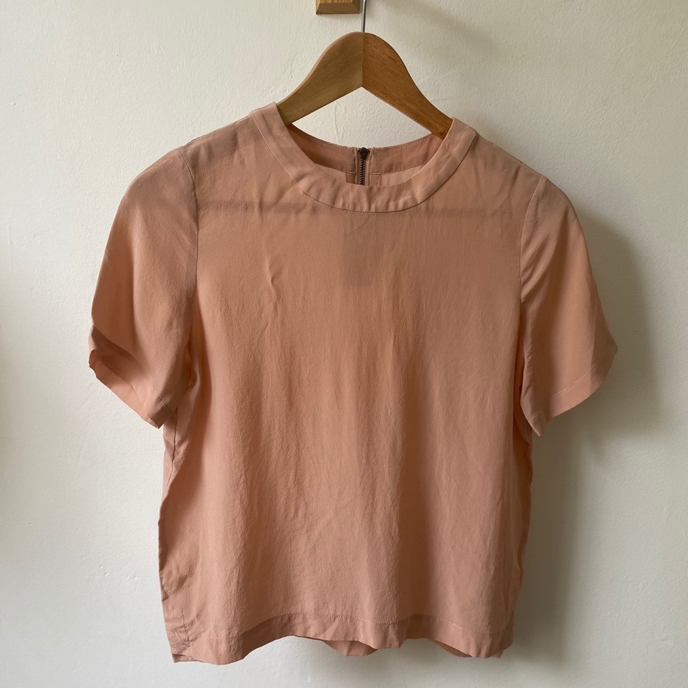 Madewell silk top